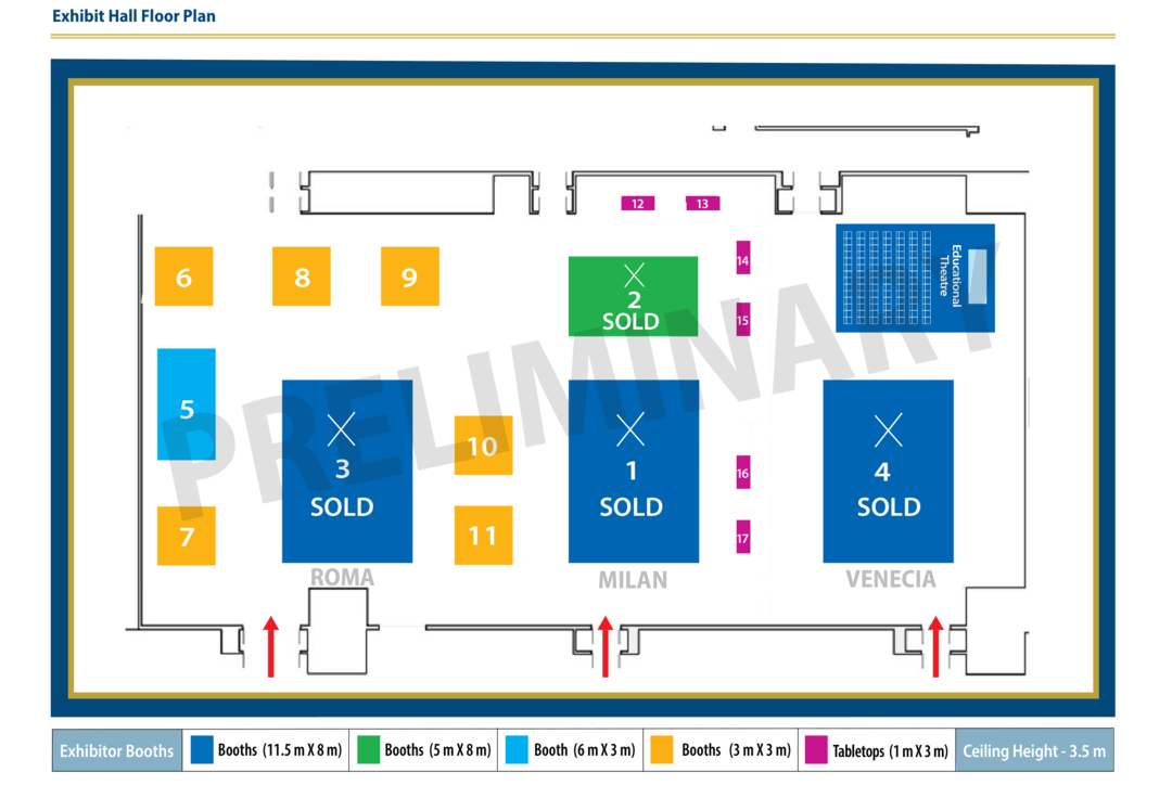 TOXINS 2026 Exhibit Hall Preliminary