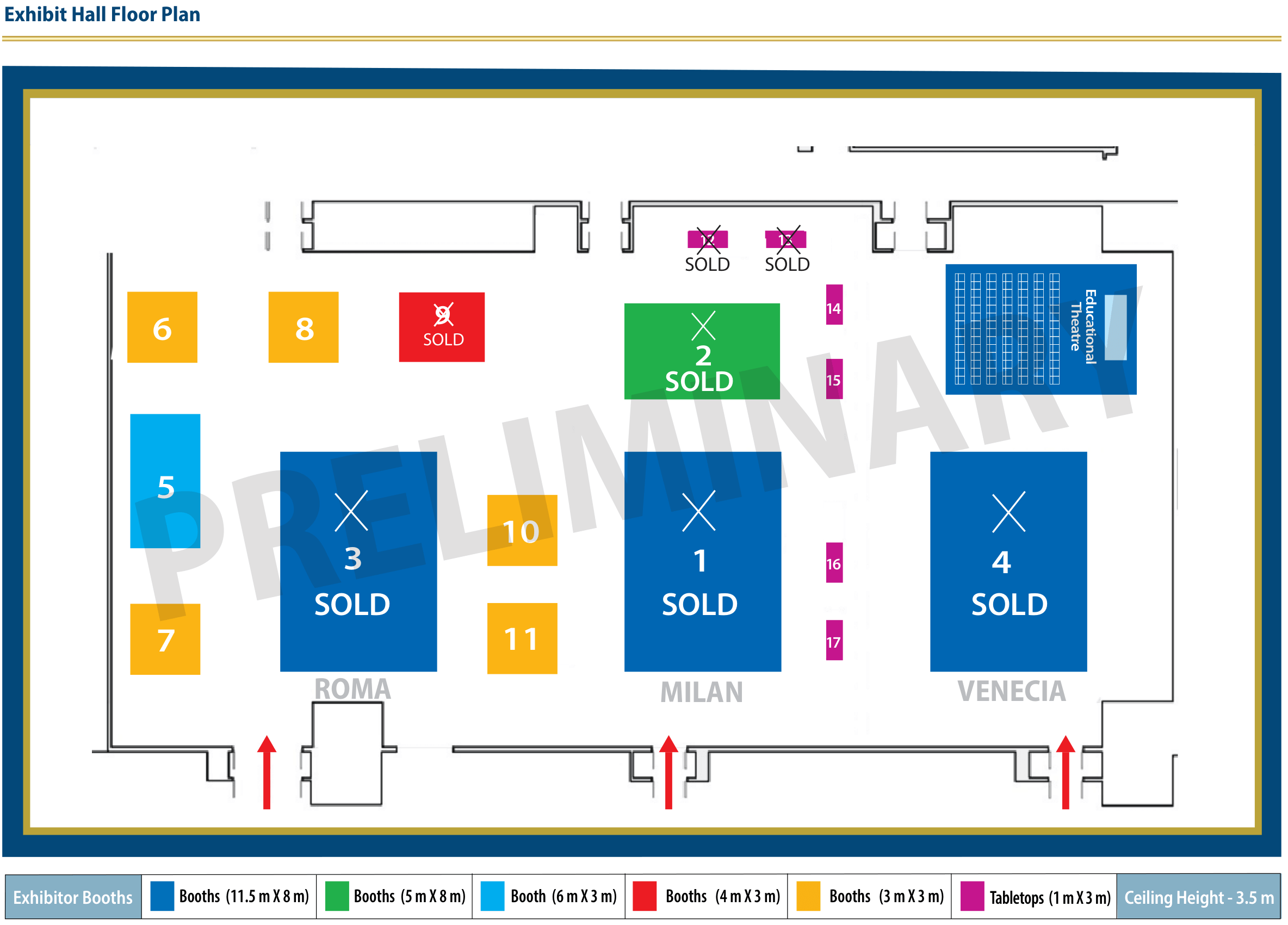 TOXINS 2026 Exhibit Hall Preliminary