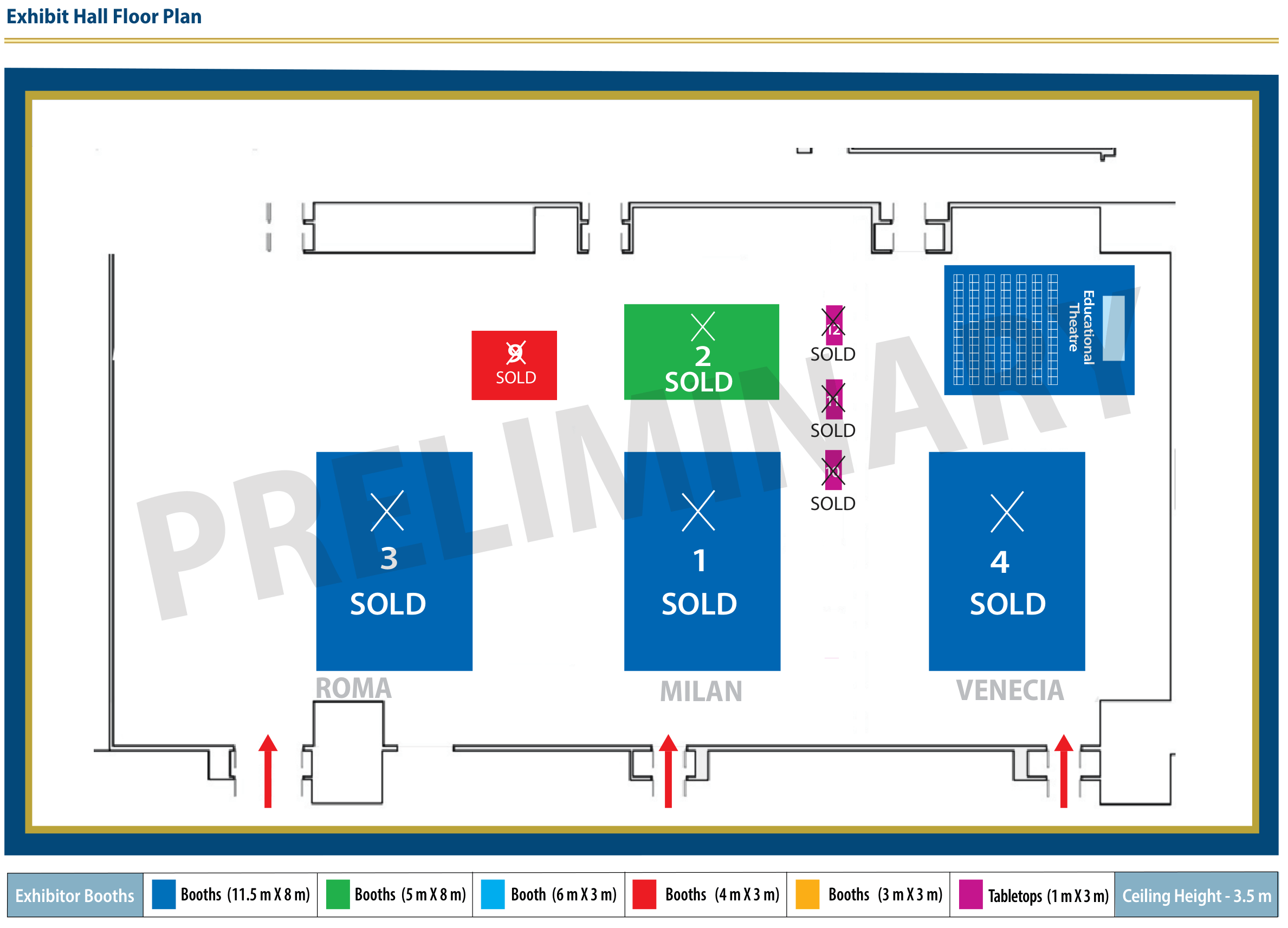 TOXINS 2026 Exhibit Hall Preliminary